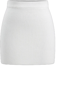 Micas Women's Odycon Slim Fit Knit Mini Skirt