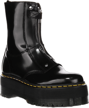 Dr. Martens Women's Jetta Hi Max Platform Leather Ankle Boots