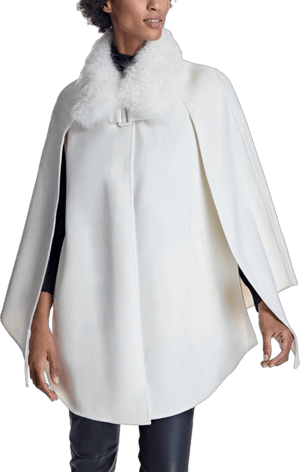 Julia & Stella by Maximilian Wool Blend Cape