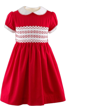 Rachel Riley Girls Classic Smocked Dress