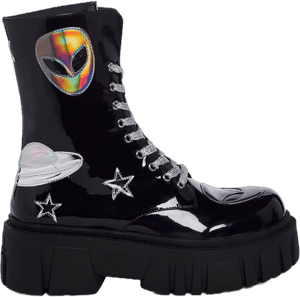 Midnight Invade Ur Space Combat Boots