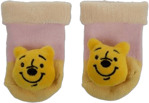 Disney Infant Winnie The Pooh Turn-Cuff Socks