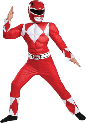 Boy's Disguise Red Ranger Classic Costume