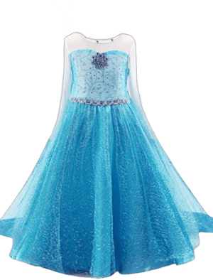 Mia Belle Girls Frozen Elsa Inspired Dress