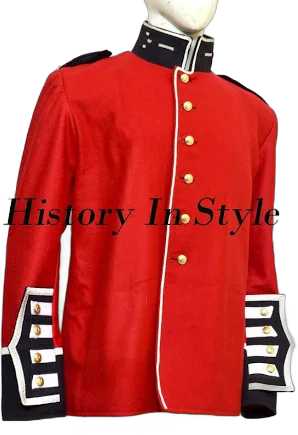 British Queen’s Guard Ceremonial Royal Guard Jacket Military Red Wool Tunic