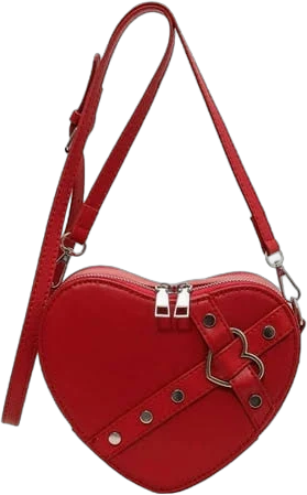 Women's Y2K Heart Crossbody Purse