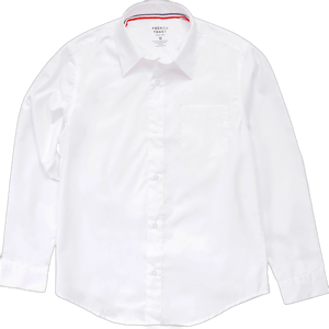 French Toast Boys' Long Sleeve Button-Down Dress Shirt