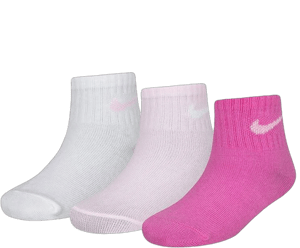 Toddler & Toddler Nike Swoosh Ankle Gripper Socks 3-Pack