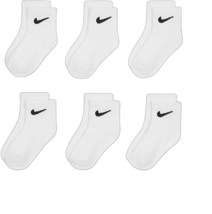 Nike Kids' Logo Pack Toddler Socks White 12-24 Months