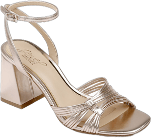 Jewel Badgley Mischka Michelle Block Heel Sandals