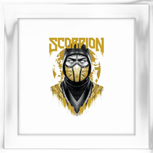 Trends International Gallery Pops Mortal Kombat 30th Anniversary Scorpion Wall Art