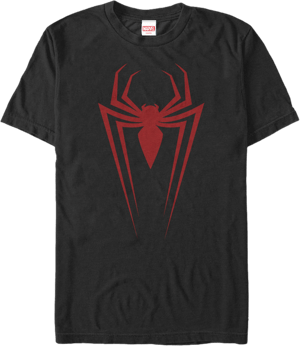 Man Marvel Spider-Man Icon Badge T-Shirt