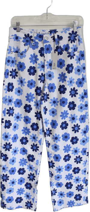 New Rue 21 High-Rise Floral Skate Jean