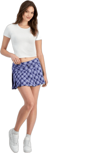 Madden Girl Juniors' Pleated Mini Skirt