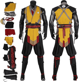 Scorpion Mortal Kombat 1 Cosplay Suit