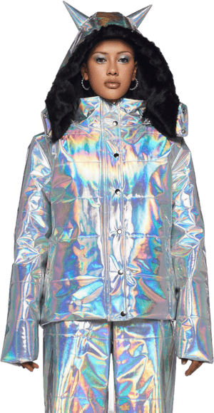 Dark Savage Signals Puffer Jacket