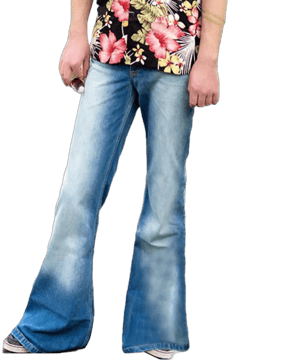 Men's Bell Bottom Jeans