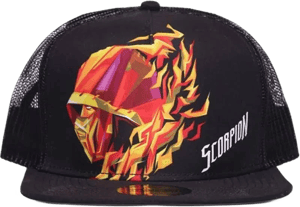 Difuzed Mortal Kombat Scorpion Black Snapback