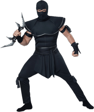 Stealth Ninja Men's Costume