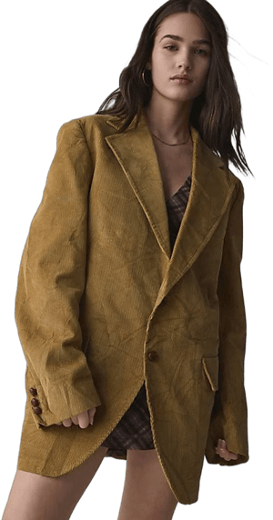 Urban Renewal Corduroy Blazer Jacket