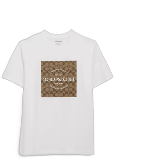 Coach Men's Signature Square Organic Cotton T-Shirt