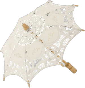 Weddingstar Battenburg Lace Parasol