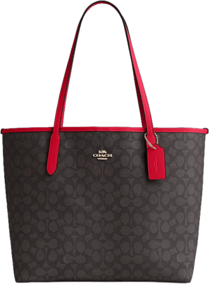 Coach Women's City Tote Bag in Signature Canvas