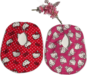 Hello Kitty Baby bibs, Washable Baby Bibs, Infant Bibs, Toddler Bibs, Baby Bibs, Burp Cloths, Handmade Bibs