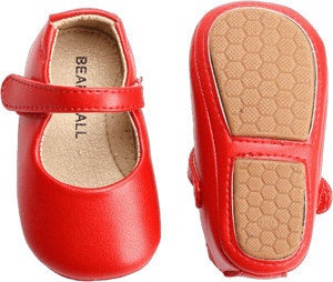 Felix & Flora Baby Walking Shoes with Rubber Sole