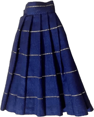 Vintage 1966 Mod Barbie Midge Pak Pert Skirts Navy Blue / Gold Skirt