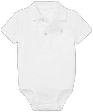 Ralph Lauren Baby Boy's Soft Cotton Polo Bodysuit