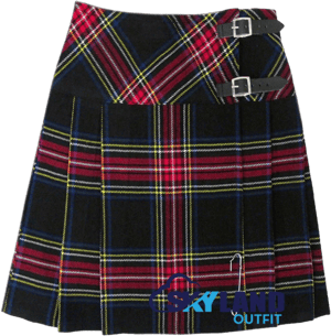 Stewart Tartan Mini Billie Kilt Mod Skirt