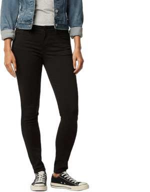 Signature Women's By Levi Strauss & Co Mid Rise Skinny Jeans