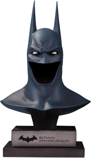 DC Gallery Batman Arkham Asylum Batman Cowl Statue