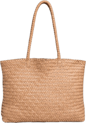 Madewell Handwoven Leather Tote