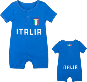 Cnins Soccer Themed Baby Outfits for Infant Boys & Girls Unisex Designs Newborn Baby Soccer Futbol Romper Clothes 0-24M Italy 3-6 Months Italy-s