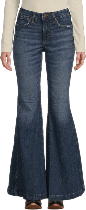 Wrangler Women's Retro High Rise Flare Jeans