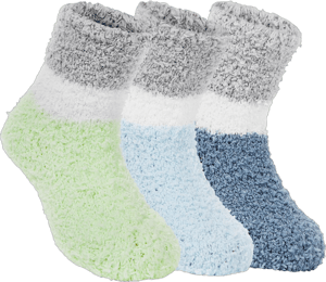 Zando Toddler Fuzzy Socks Baby Soft Slipper Socks for Kids Winter Socks Comfy Fluffy Socks for Girls Christmas Socks