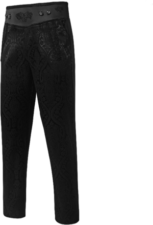 Men's Dark Goth Medieval Suit Pants