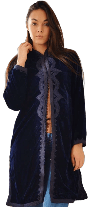 Bohemian Velvet Embroidery Jacket