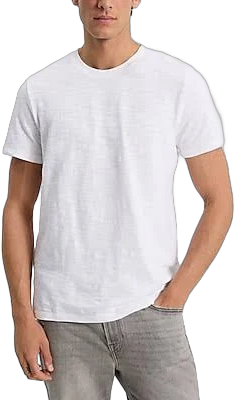 Express Men's Cotton Slub Crew Neck T-Shirt