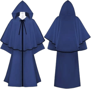 Urmagic Unisex Velvet Hooded Cloak