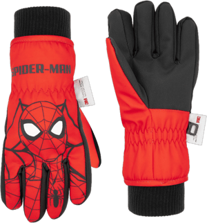 Marvel Spiderman Kids Snow Gloves