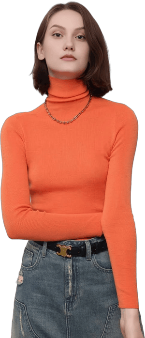 Women's Washable Merino Wool Base Layer Sweater