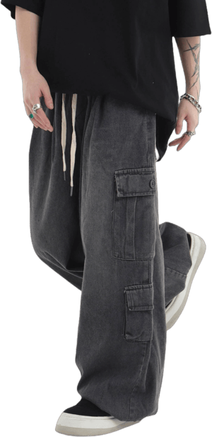 Y2K Hip Hop Cargo Joggers