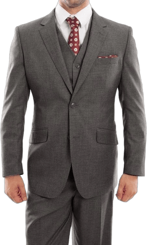 Men's Wool 3 Piece Suit