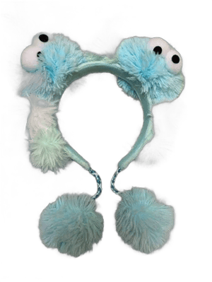 Usj Limited Sesame Street Cookie Monster Fluffy Headband Universal