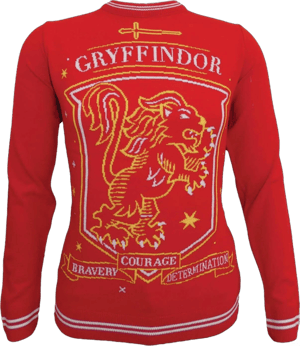 Harry Potter Unisex House Crest Gryffindor Knitted Sweater