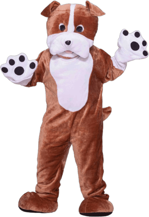 Forum Novelties Men's Bulldog Deluxe Mascot Costume