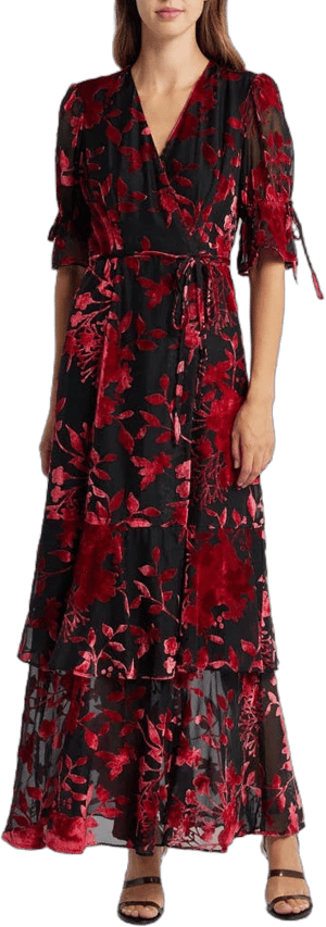 Hutch Women's Floral Wrap Dress